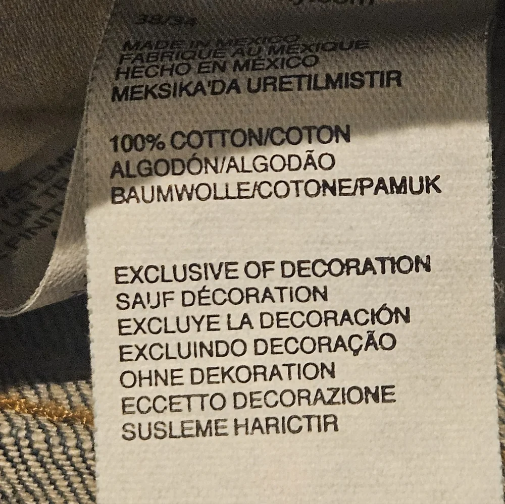 Tommy Hilfiger Jeans Tommy Jean Mens Size 38 x 34